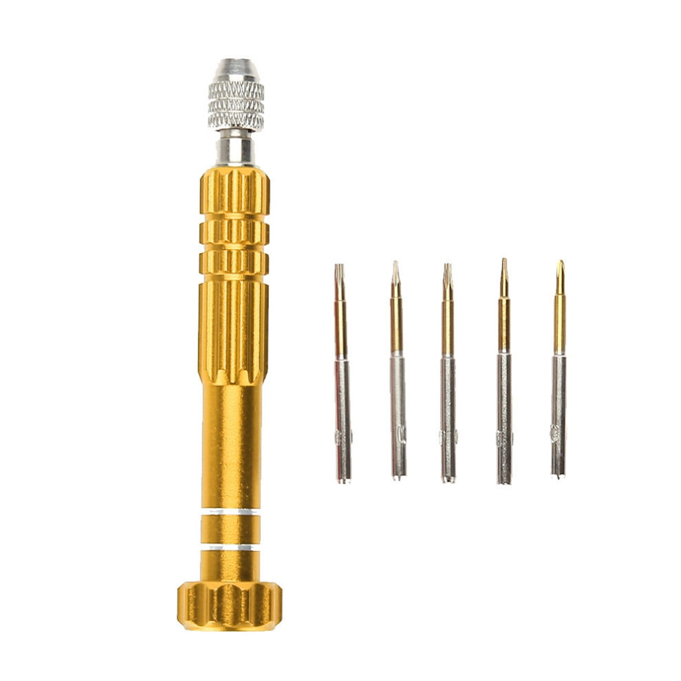 Micro Precision Screwdriver Set For Eyeglasses, Multifunctional Small Screwdriver With Magnetic Bits Portable For Electronics Repair 9191629480494