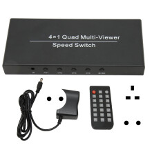 Απρόσκοπτος διακόπτης HDMI4x1Πολλαπλή προβολή με αλλαγή λόγου διαστάσεων βίντεο