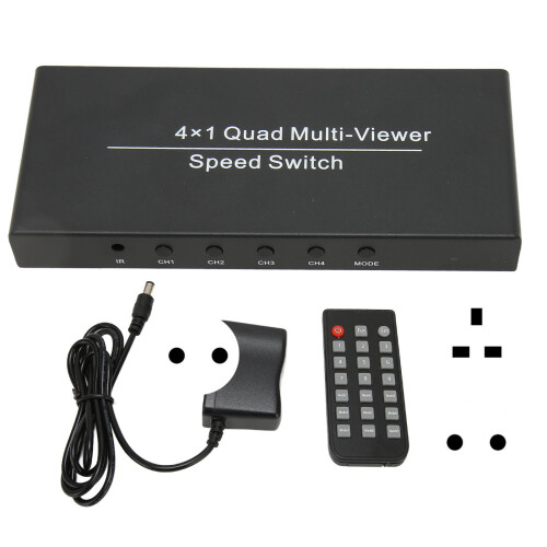 Απρόσκοπτος διακόπτης HDMI4x1Πολλαπλή προβολή με αλλαγή λόγου διαστάσεων βίντεο