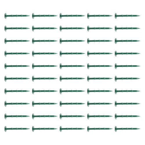 50Pcs Garden Ground Stakes Grass Proof Cloth Sunshade Net