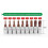 9pcs 5 Point Star Torx Screwdriver Bit 1/4 Inch Drive Socket SZRH A-V 5
