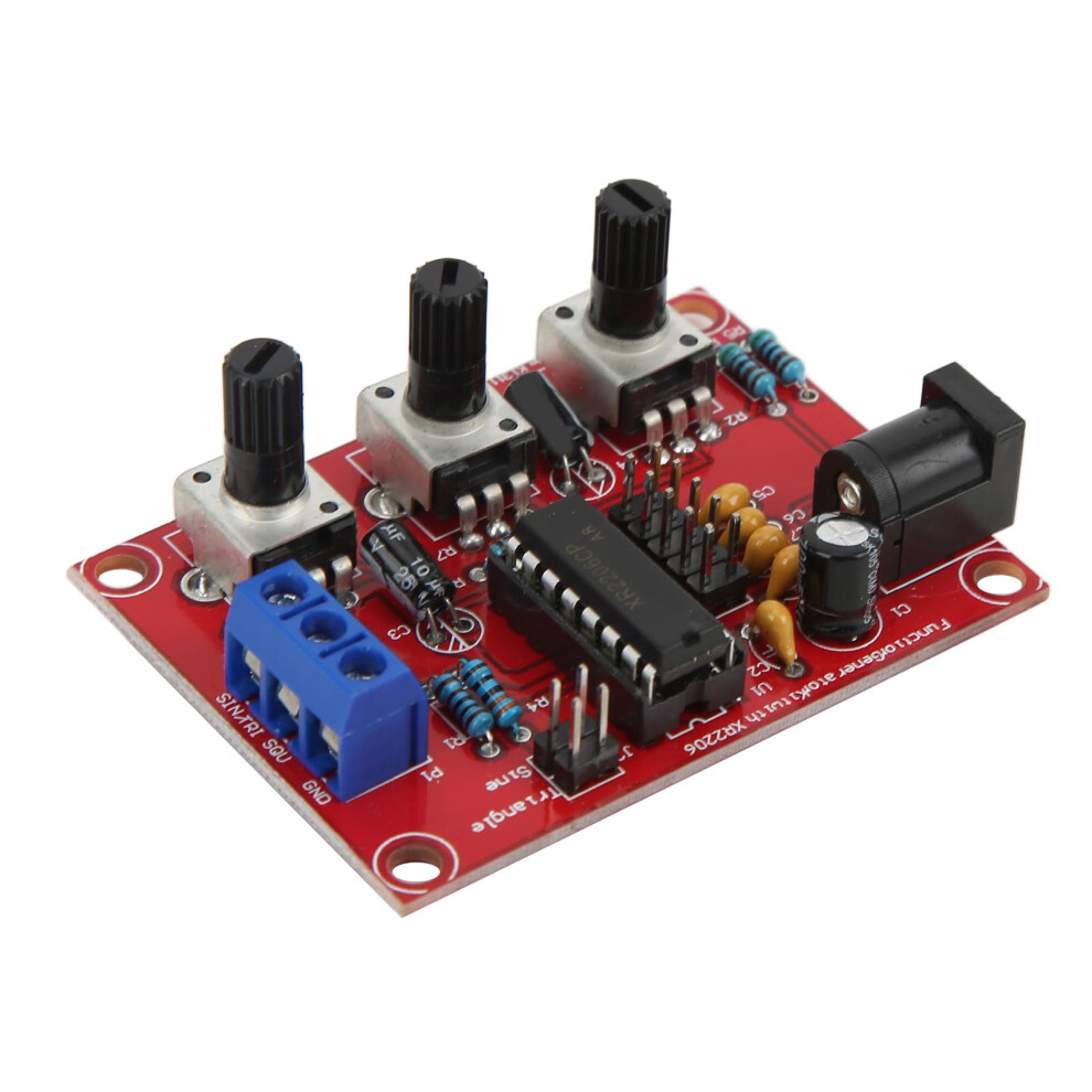 Xr2206 Signal Generator Kit, Function Generator, Diy Frequency Module, Sine Triangle Square Wave, Adjustable Output 9189345664496