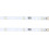 Refrigerator Light Strips MDDZ162A 2pcs Efficient Lighting Restoration Compatible with 1629348 2
