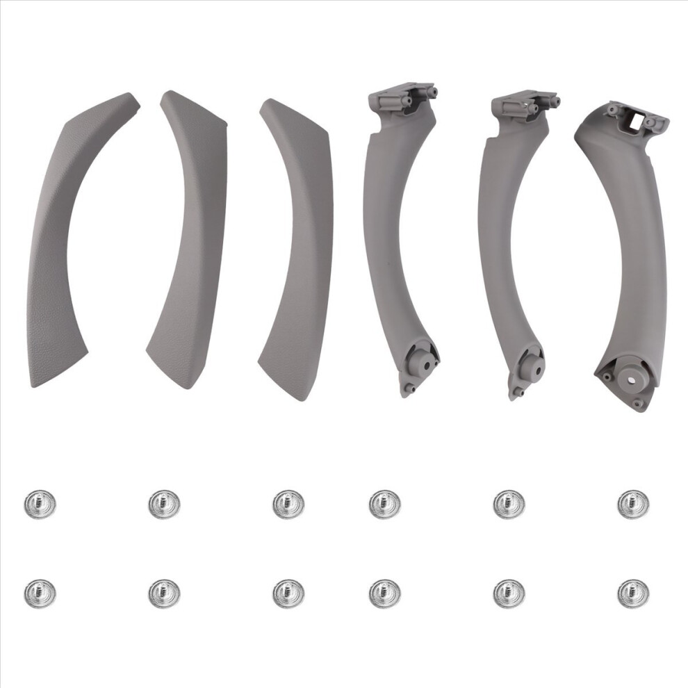 Door Pull Handle Set Replacement For 3 Series E90 E91 E92 316 318 320 325 328I 2004-2012 Rhd Gray 4851422185570