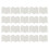 Panneau de séparation décoratif pour espaces extérieurs,-Blanc 1