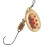 Aglia Single Hook No.2  4.5g  Gold Red Dots 4
