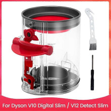Dust Bin for V10 Digital Slim / V12 Detect Slim Vacuum Canister Large Bin Vacuum Dust Bucket Part No. 965272-01 Edition 1023