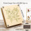 Presse à fleurs en bois, ensemble de conservation des feuilles 3