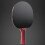 Training Ready Table Tennis Bat with Rubber  Ideal for Powerful Bats with Ease Long Handle 3