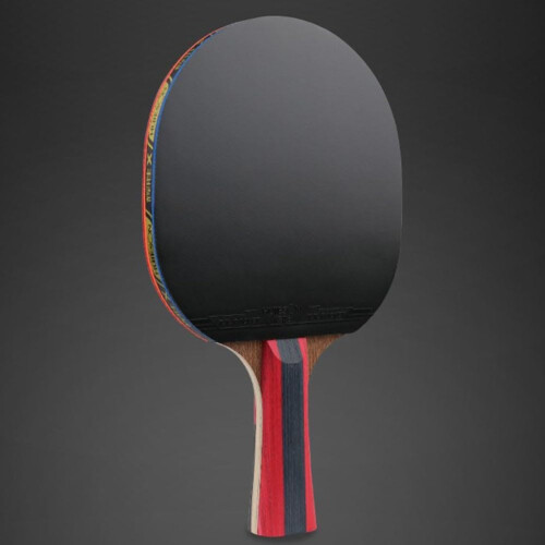 Training Ready Table Tennis Bat with Rubber  Ideal for Powerful Bats with Ease Long Handle 2