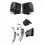 Μάσκα εξαερισμού ταμπλό για Prado LC120 2003-2009 GX470 2003-2009 1