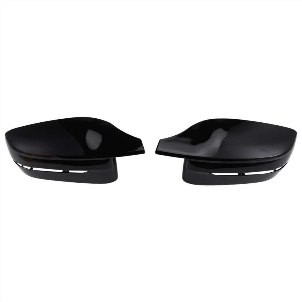 Car Side Wing Mirror Cover For 3 5 7 8 Series G20 G21 G28 320D 330E 330I G30 G38 G11 G12 G15 G16 Rhd, Black 4851422189080