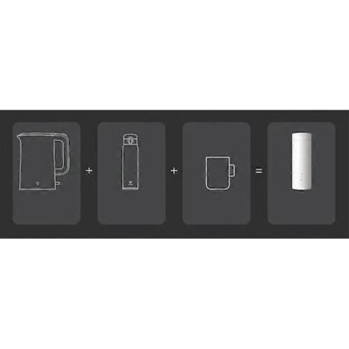 Xiaomi Electric Kettle Thermos Mug 2in1 400ml 1