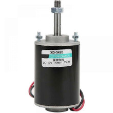 12/24v XD-3420 30W dc motor high speed Permanent magnet Cw/Ccw DIY gnator high speed Permanent magnet motor (3500 RPM (12 V) Edition 0617