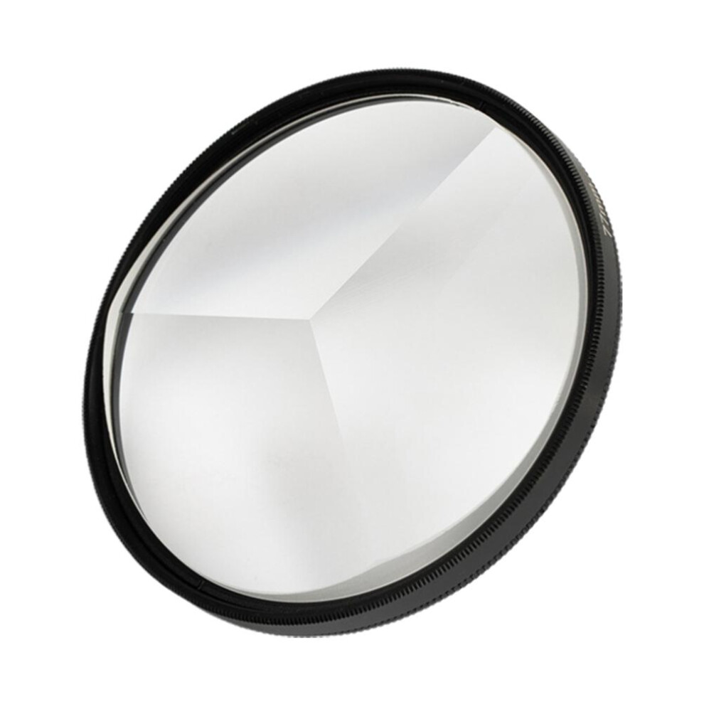 Refractive Multi Image Camera Effect Lens Filter,Kaleidoscope Lens Filter Fractal Filter Ghost Cinematic Effect Manual Rotation Optical Glass 9420858980346