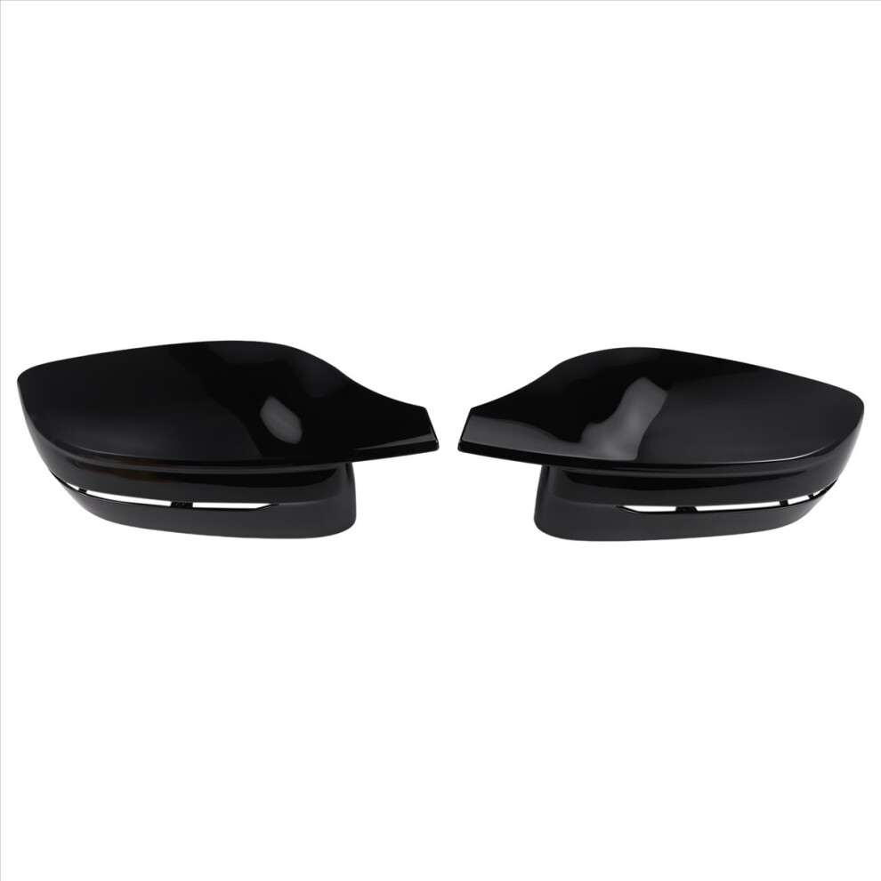 Car Side Wing Mirror Cover For 3 5 7 8 Series G20 G21 G28 320D 330E 330I G30 G38 G11 G12 G15 G16 Lhd, Black 4851422189073