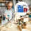 Router lifting systems  Router ert  Base plate  Woodworking  Red 4