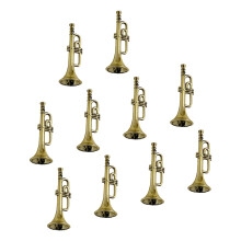 10 stuks muziekinstrument hangend ornament plastic-Cstijl