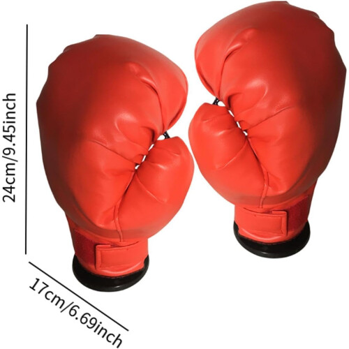 Sparring gloves for boxing and exercises black and large 1