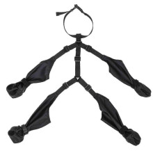 (L) Waterproof Dog Boots - Adjustable Dog Shoes, Dog Suspender Boots with Auxiliary Strap,100% New