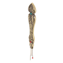 Descosedor de hilo, herramienta para quitar hilos, descosedor ergonómico y práctico de estilo europeo vintage para coser, bordar y quitar hilos,