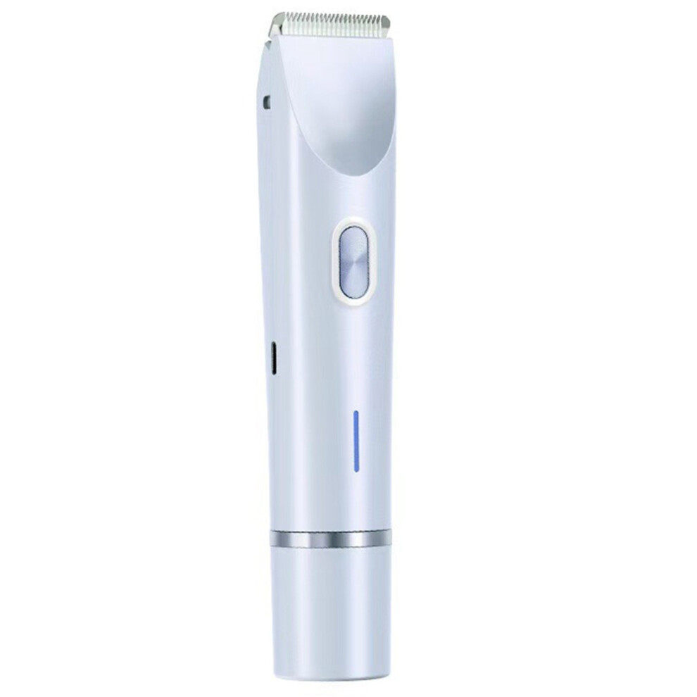 Multi-Function Digital Display for Women Dual-Head Shaver Armpit Hair Trimmer Shaver Washable Body Blue
