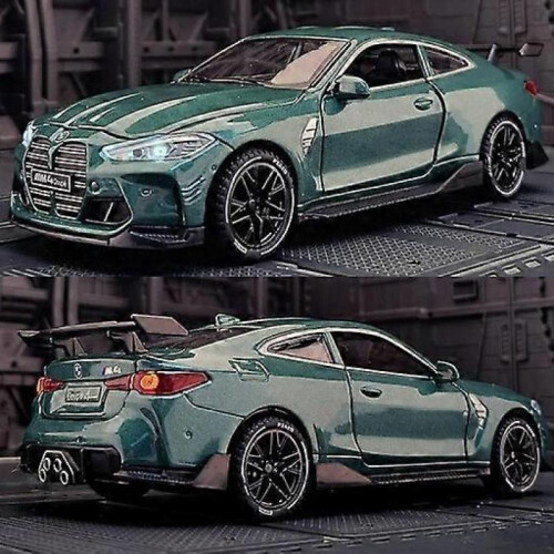 Bmw M4 Model Car 1:32 Metal Toy 2