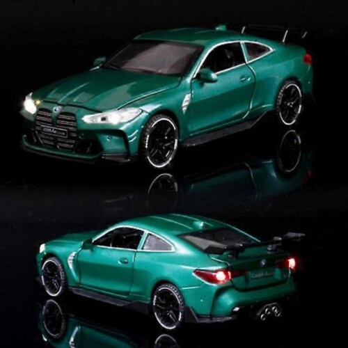 Bmw M4 Model Car 1:32 Metal Toy 1