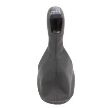 Per Classe C W203 S203 Pomello del cambio in pelle Cuffia leva cambio manuale a 6 marce