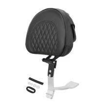 Passenger Backrest Pad with Adjustable Motorcycle Luggage Rack for Can Am Spyder RT 20082017 for Comfort
