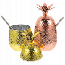 Cup Juice Coffee Straw Serving Utensils Cocktail Glasses 2 Sets Banquet