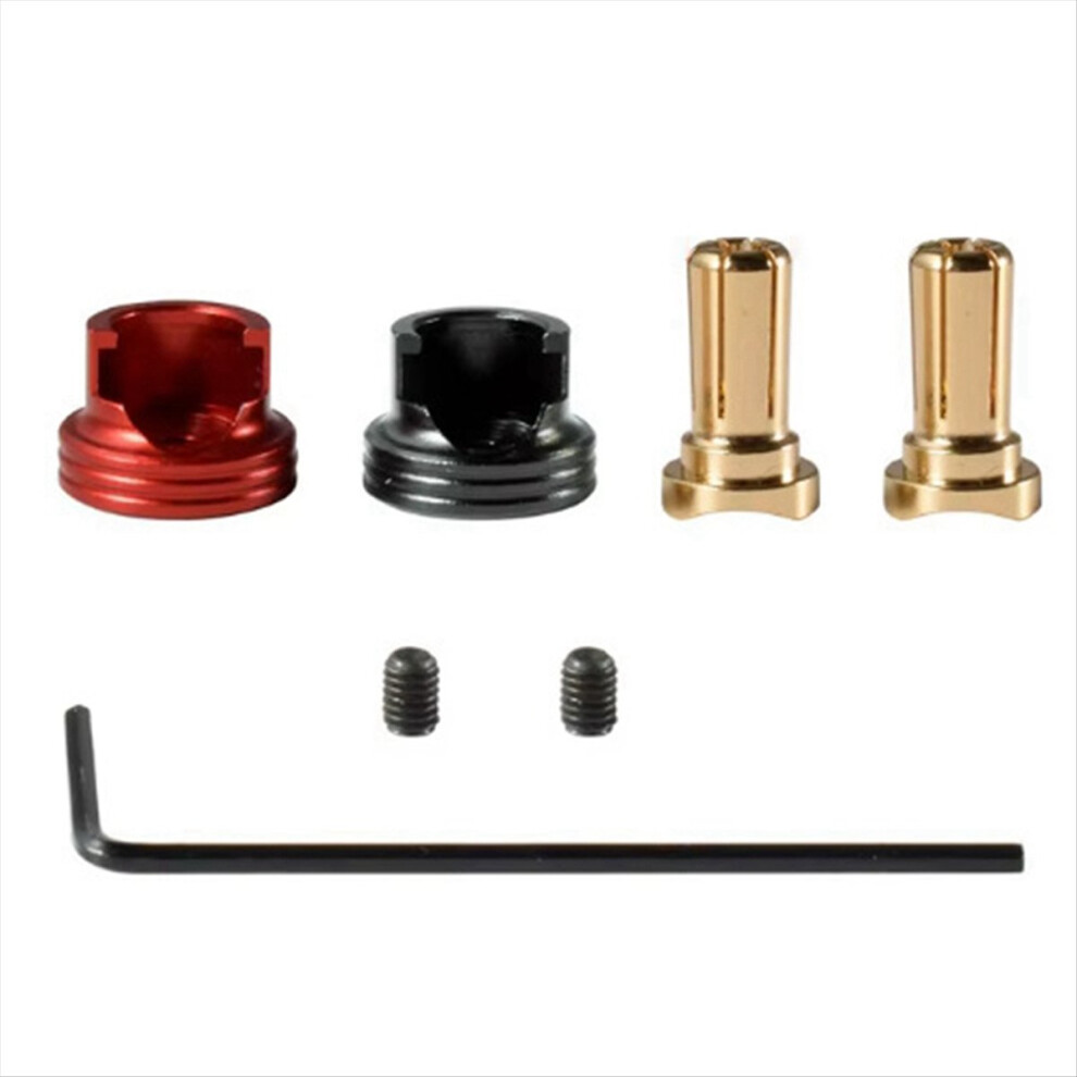 Welding-Free Hard Shell Metal Heatsink 5mm Banana Plugs Set for RC Lipo Battery RC Drone Airplane Model Car Tools 5mm-image-OPC-PNS6DGD-NEW