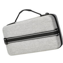 Waterproof paddle bag, organizer, hard pickleball paddles, storage bag, portable pickleball paddle carry case gray