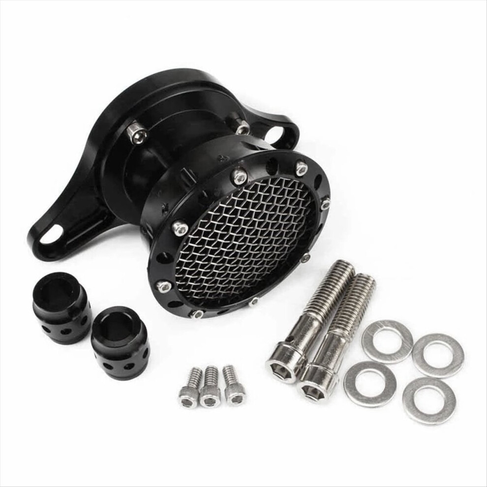 Motorcycle Retro Aluminium Air Filter Modified Cnc Filter Accessories Air Cleaner For X48 Xl883 Xl1200 04-2014 B 4851422195043
