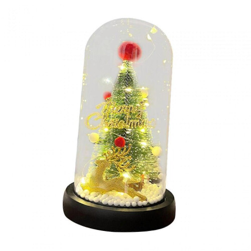 Led Christmas Tree In Acrylic Dome Christmas Tree Decorations Green Tree 2