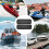 Ratchet Strap Protector For Boat Winch Strap Polyester Adjustable Guard During Transport Marine RV Deck Outdoor Use 3