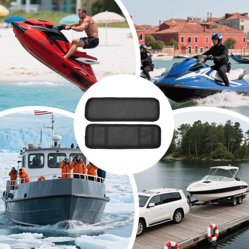 Ratchet Strap Protector For Boat Winch Strap Polyester Adjustable Guard During Transport Marine RV Deck Outdoor Use 2