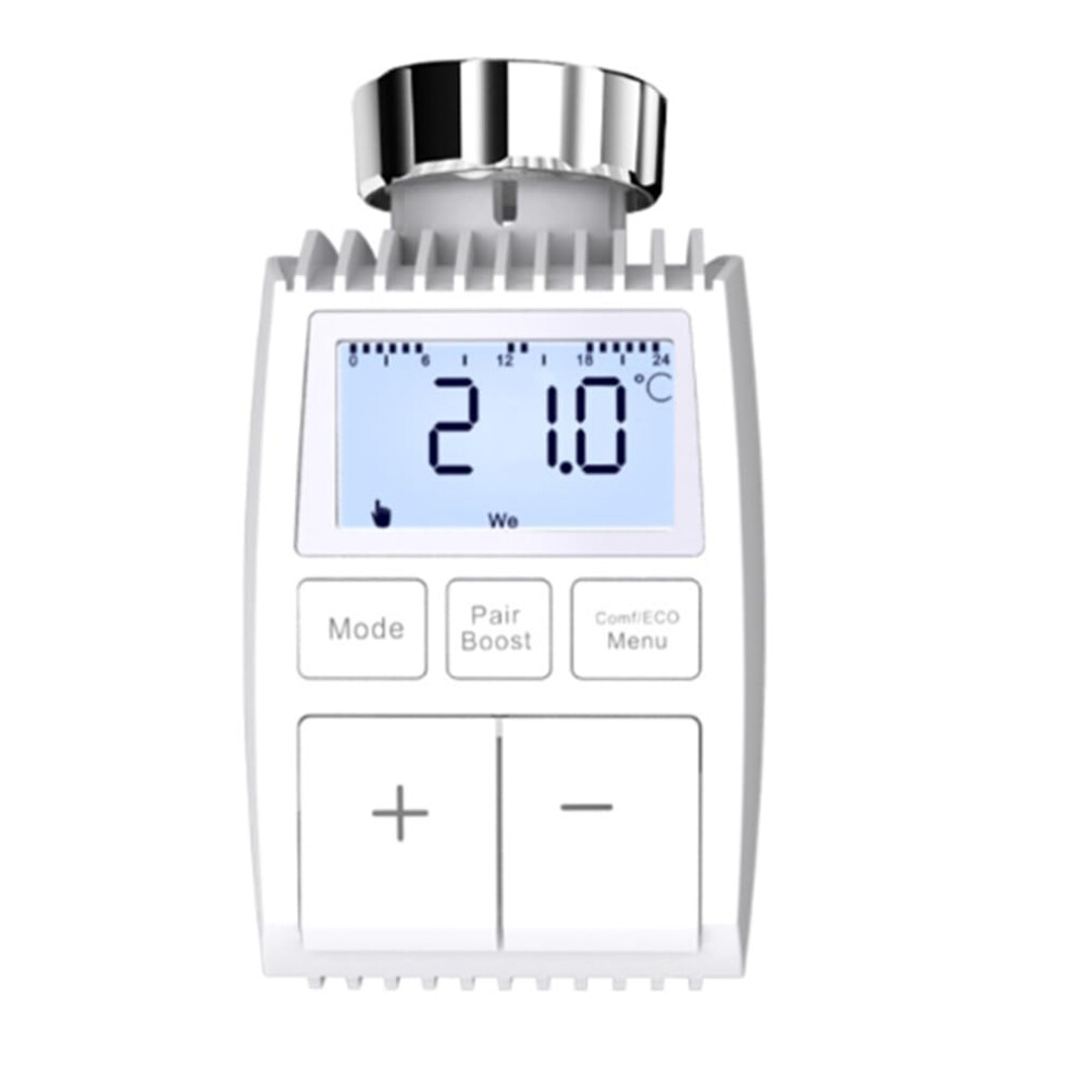 Zigbee Smart Thermostat Radiator Valve With App Control, Weekly Schedule, Voice Control, Compatible With Tuya 9189345665288