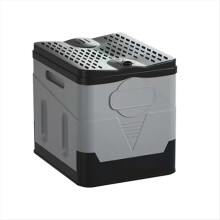 Outdoor Folding Toilet Portable Camping Emergency Toilet Strong Bearing Reusable Trash Can Anti-Odor Storage Box