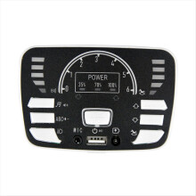 Panneau de commande central multifonctionnel Bluetooth 2,4 GHz ZK907 12 V pour voiture électrique pour enfants (pièce de rechange)