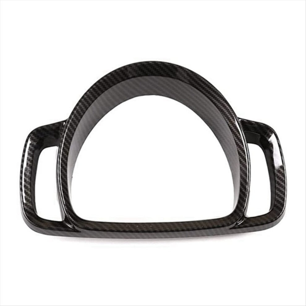 For 09-15 Center Console Instrument Panel Frame Decorative Frame Carbon Fiber Texture Style 4851422193384