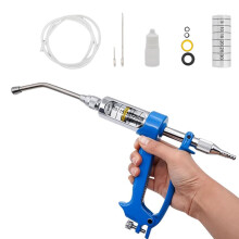 Veterinary Medicine Dispenser, Sheep Drench Adjustable Veterinary Metal Feeding Continuous Drench 30ML