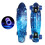 22' Skateboard Flashing Wheel Fish Skate Board blue Ref: 5730 1