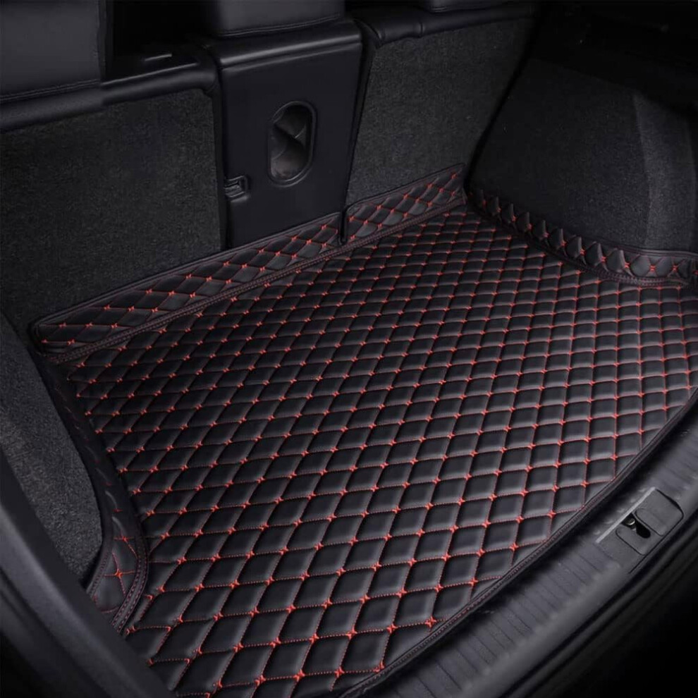 Car Leather Boot Liner Mats Waterproof Antiscratch Antislip Trunk Pad D/Blackred For Range Rover Evoque Ii L551 201923 9189345665554