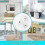 10x Magnifying Mirror with 3 Suction Cups, Makeup Mirror with 10x Magnification 3