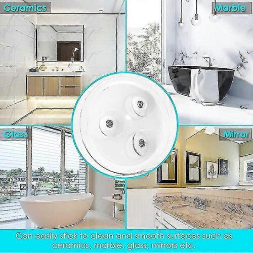 10x Magnifying Mirror with 3 Suction Cups, Makeup Mirror with 10x Magnification 2
