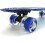 22' Skateboard Flashing Wheel Fish Skate Board blue Ref: 5730 5