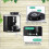 Battery Powered Pencil Sharpener, Electric + Manual 2 Modes Elect 5