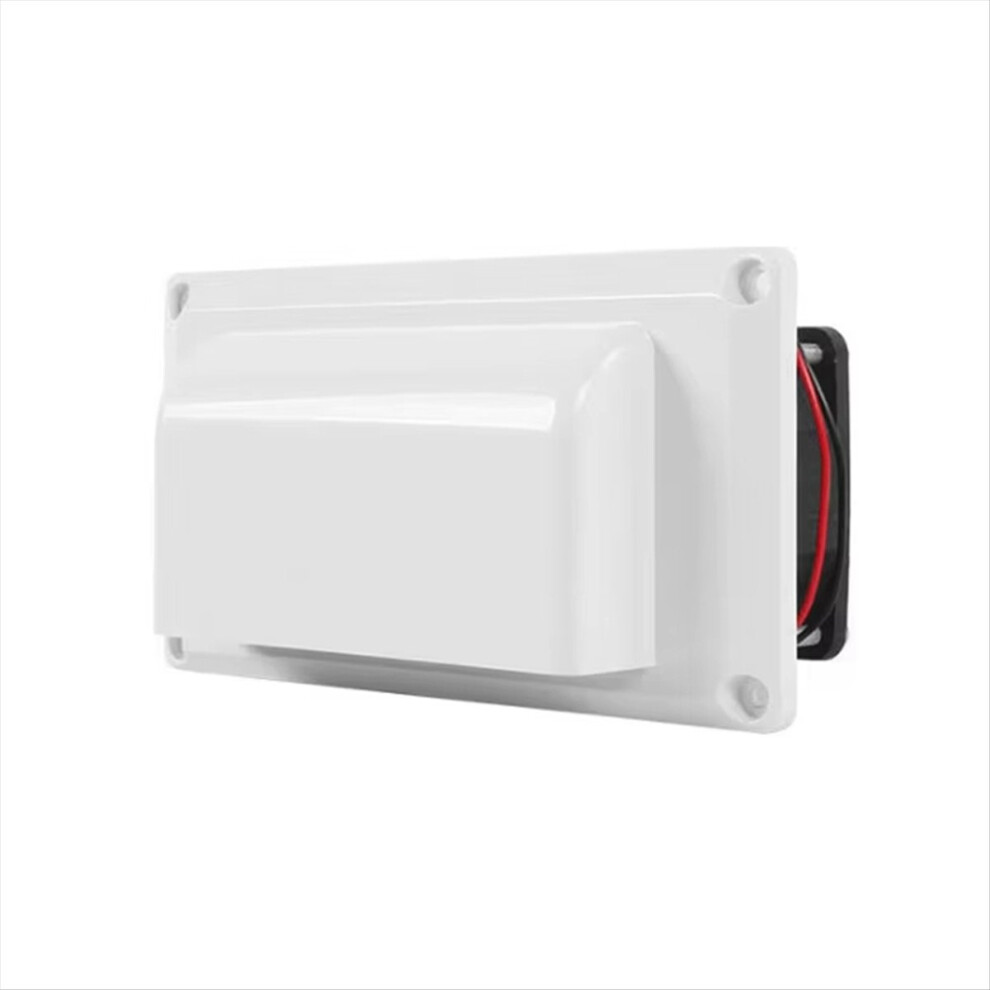 Caravan Motorhome Trailer Side Air Vent Ventilation Exhaust Fan Rv Dc12v For Campers Trailer Boat Marine Yacht White 4851422122117