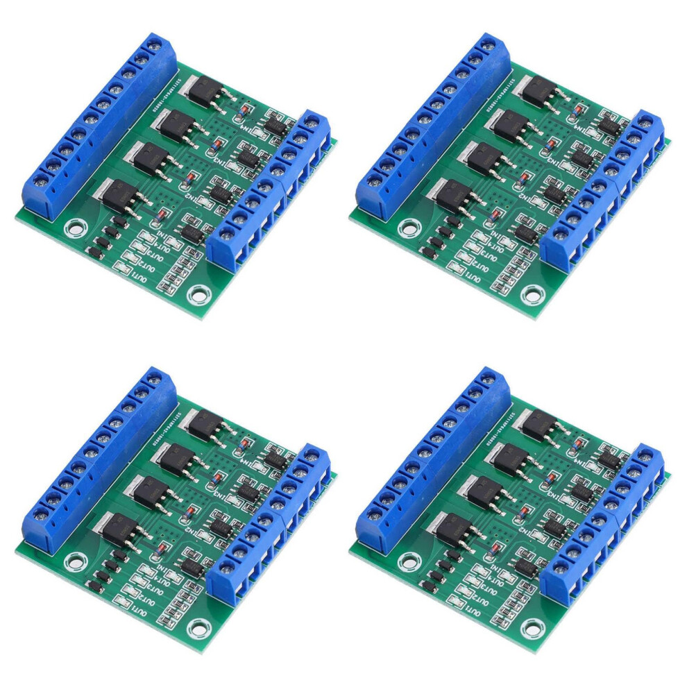 Mosfet Driver Module 4X 4Channel Optocoupler Isolation Amplifier Circuit Board Dc Module 9426802910902
